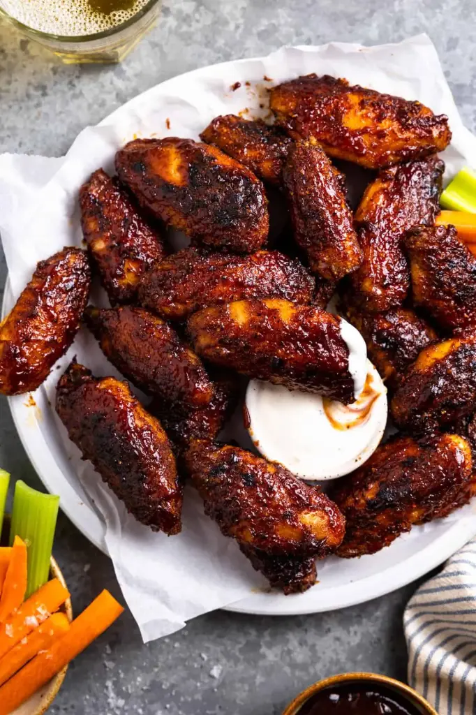snoked chickem wings
